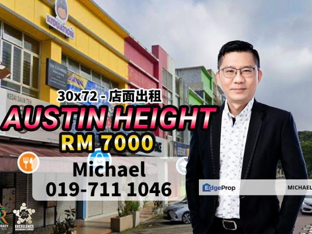 Shop for rent in Tebrau, Johor