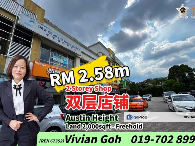 Shop for sale in Tebrau, Johor