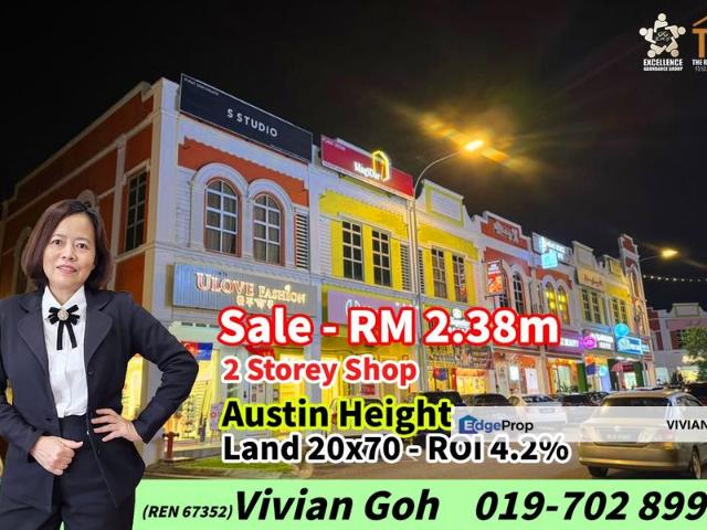 Shop for sale in Tebrau, Johor