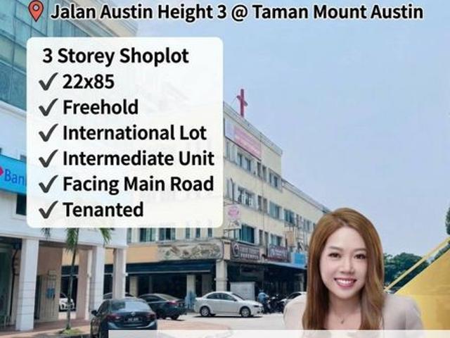 Shop for sale in Tebrau, Johor