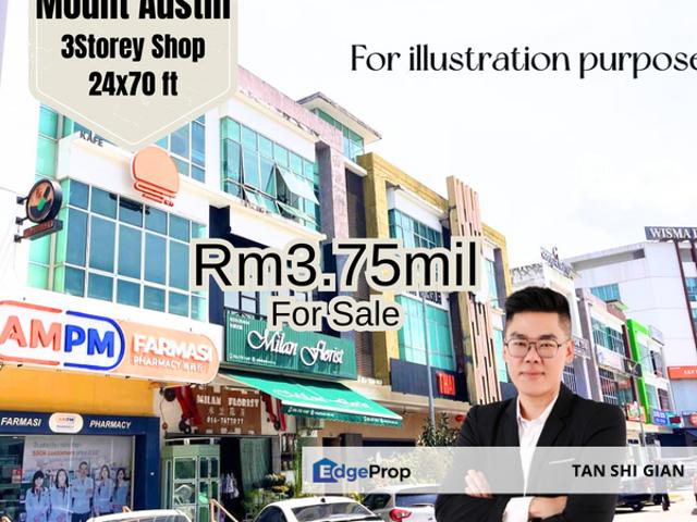 Shop for sale in Tebrau, Johor