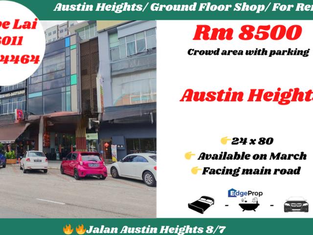 Shop for rent in Tebrau, Johor