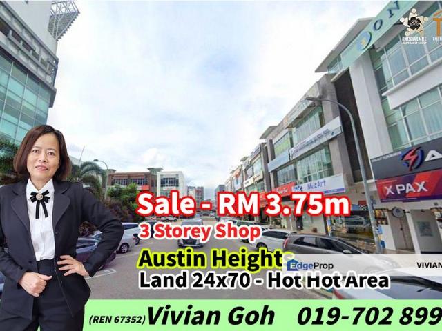 Shop for sale in Tebrau, Johor