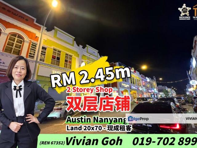 Shop for sale in Tebrau, Johor