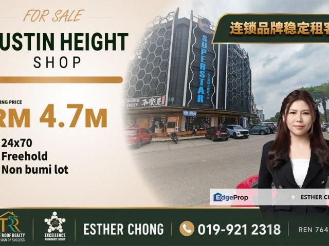 Shop for sale in Tebrau, Johor
