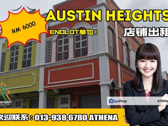 Shop for rent in Tebrau, Johor
