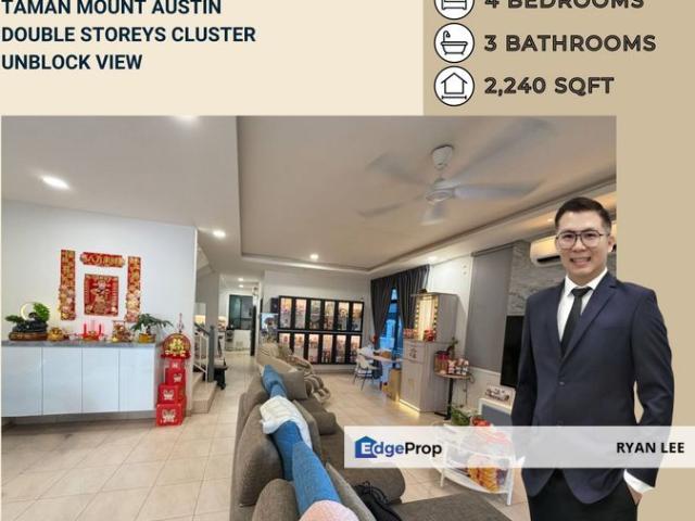 House for sale in Austin Heights, Tebrau