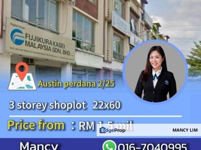 Shop for sale in Tebrau, Johor