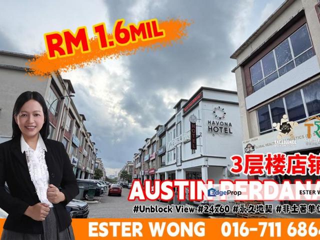 Shop for sale in Tebrau, Johor