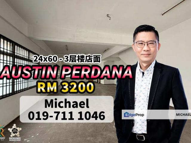 Shop for rent in Tebrau, Johor