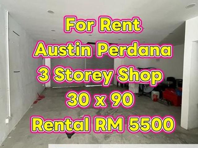 Shop for rent in Tebrau, Johor
