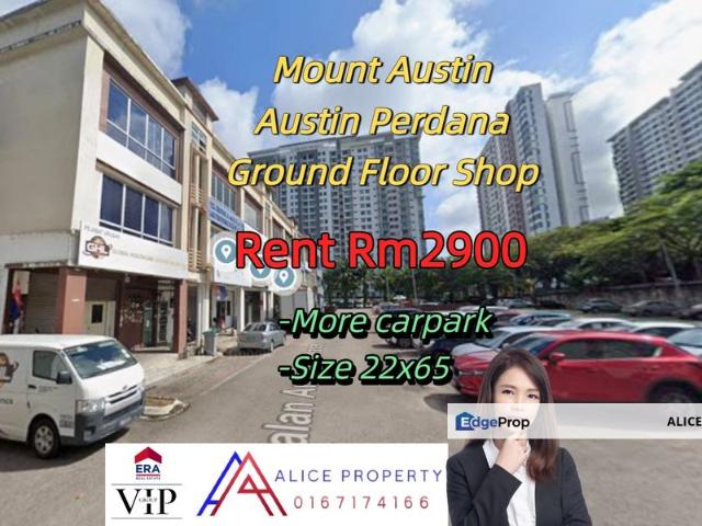 Shop for rent in Tebrau, Johor