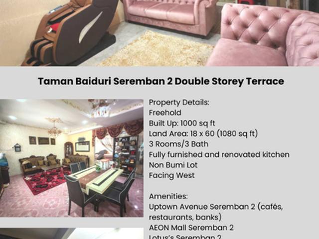 House for sale in Sendayan Village, Negeri Sembilan