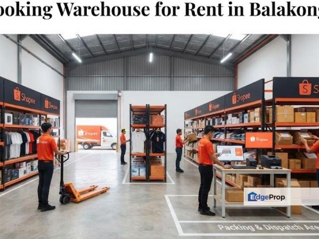 Warehouse for rent in Kajang, Langat
