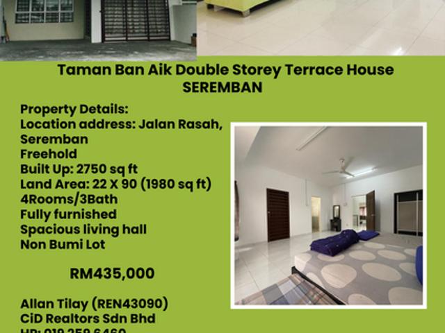 House for sale in Sendayan Village, Negeri Sembilan