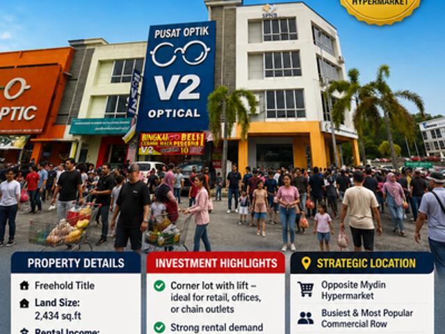 Shop for sale in Perak