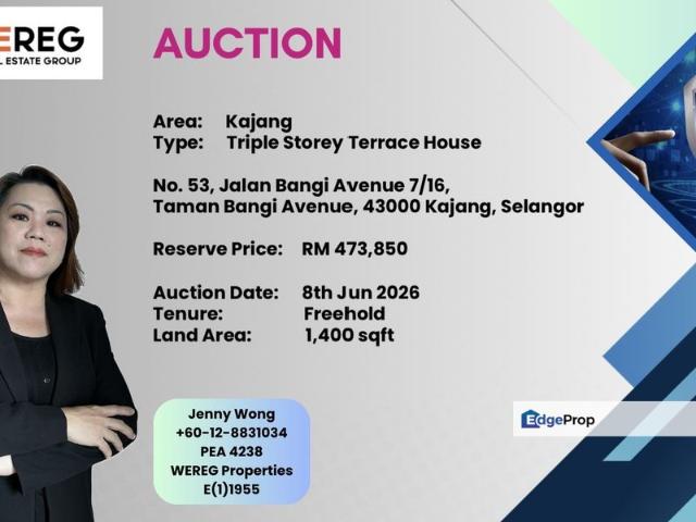 House for sale in Kajang, Langat