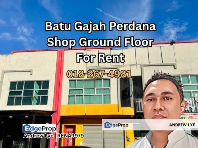 Shop for rent in Perak, Batu Gajah