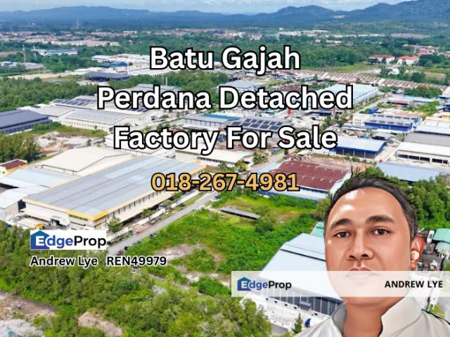 Warehouse for sale in Perak, Batu Gajah