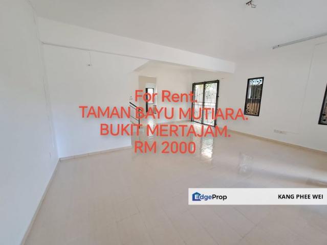 House for rent in Wellesley, Penang