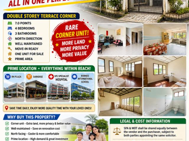 House for sale in Kuching