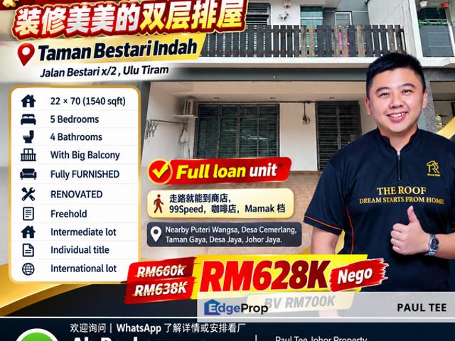 House for sale in Ulu Tiram, Johor Bahru