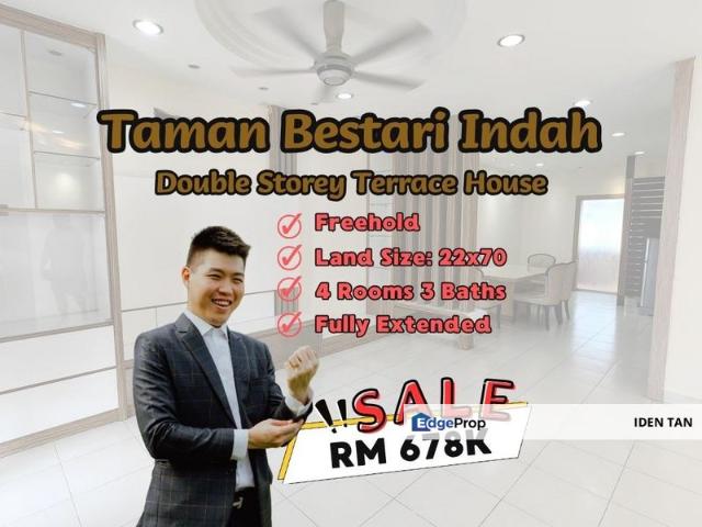 House for sale in Taman Bestari Indah, Ulu Tiram