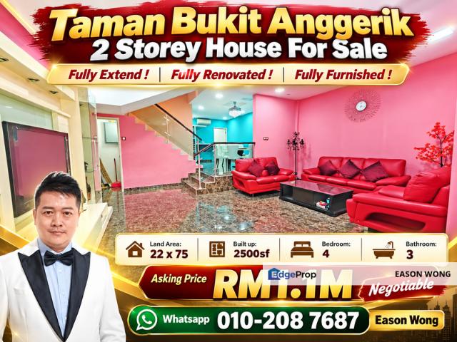 House for sale in Taman Bukit Anggerik, Kuala Lumpur