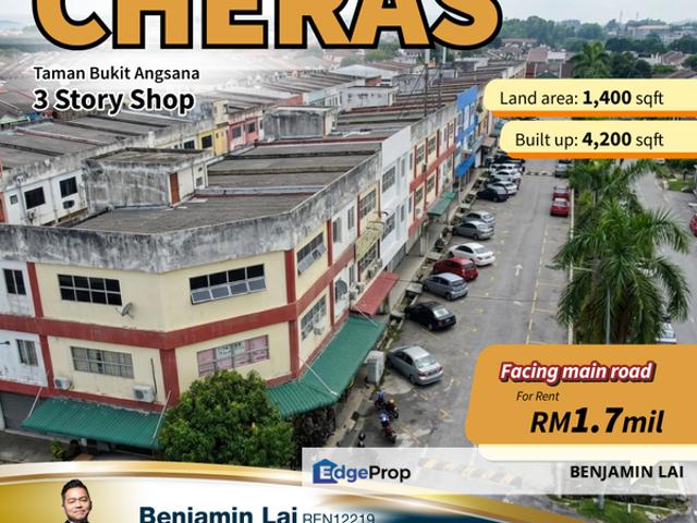 Shop for sale in Kajang, Langat