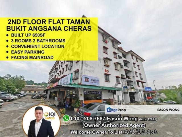 Flat for rent in Kajang, Langat