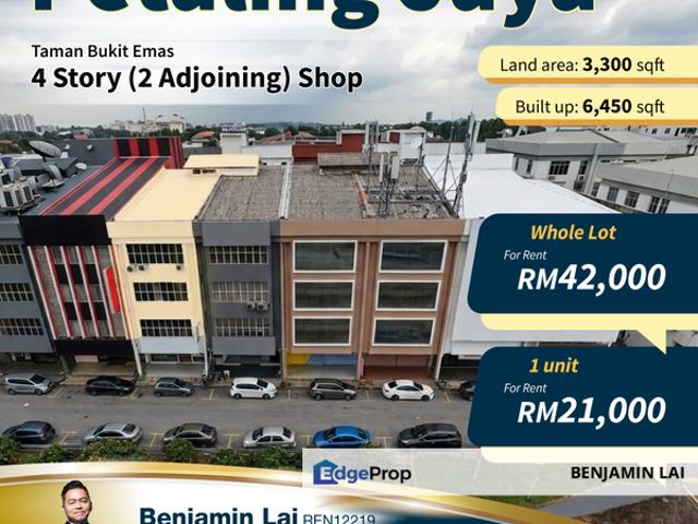 Shop for rent in Petaling, Damansara Damai