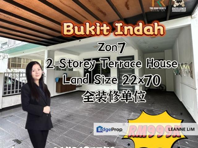 House for sale in Taman Bukit Indah, Iskandar Puteri