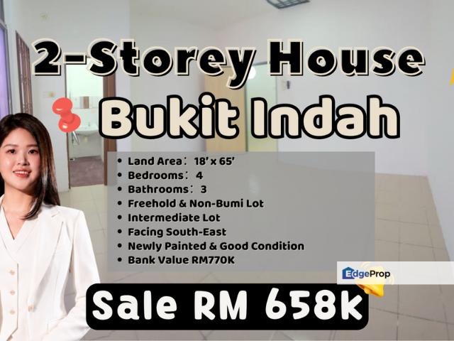 House for sale in Taman Bukit Indah, Iskandar Puteri