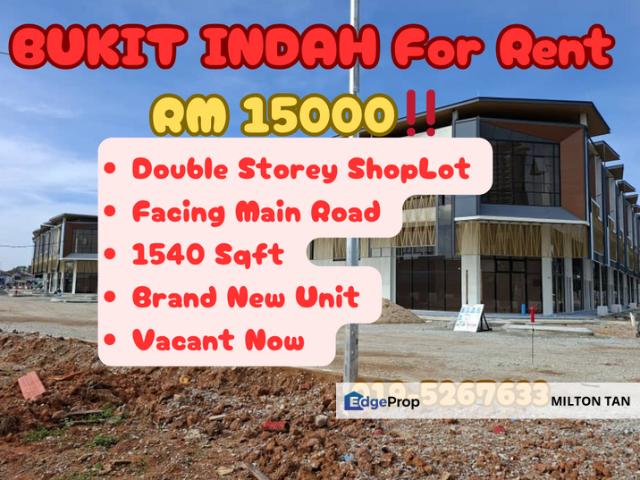 Shop for rent in Bukit Ledang, Johor