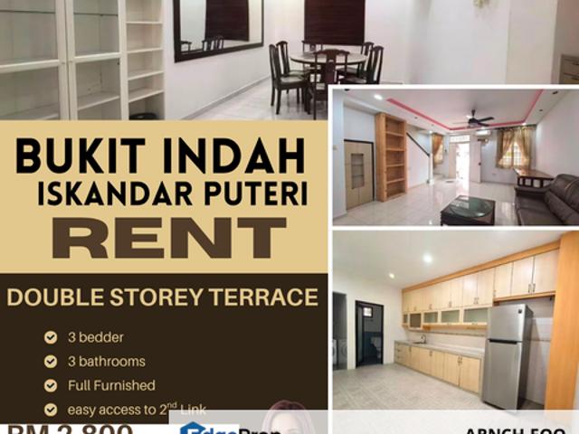 House for rent in Pulai, Bukit Ledang
