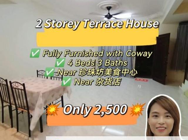 House for rent in Pulai, Bukit Ledang