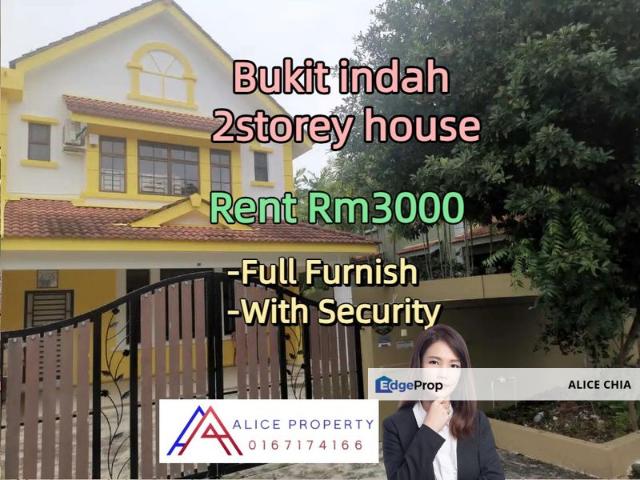 House for rent in Pulai, Bukit Ledang