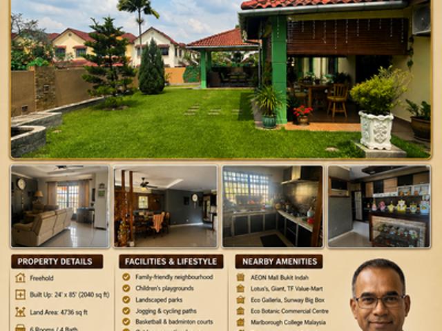 House for sale in Pulai, Bukit Ledang
