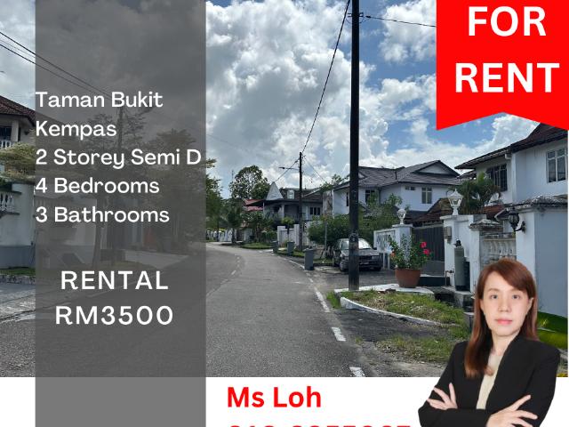 House for rent in Kampung Ah Siang, Johor Bahru