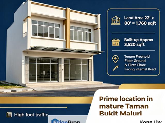 Shop for sale in Kepong, Kuala Lumpur