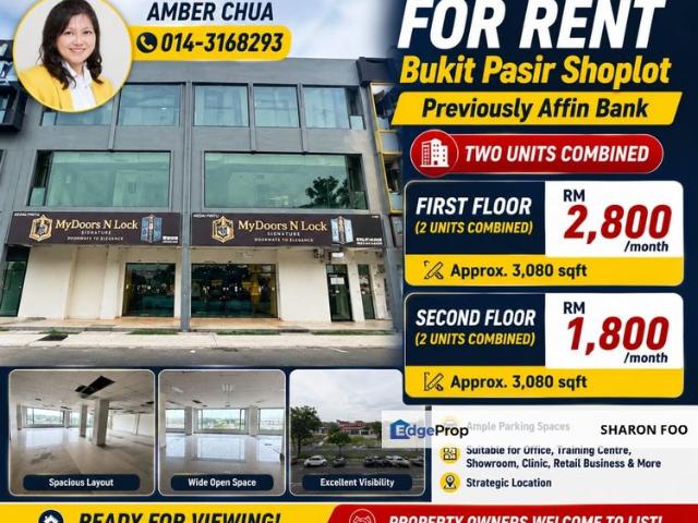Shop for rent in Batu Pahat, Johor