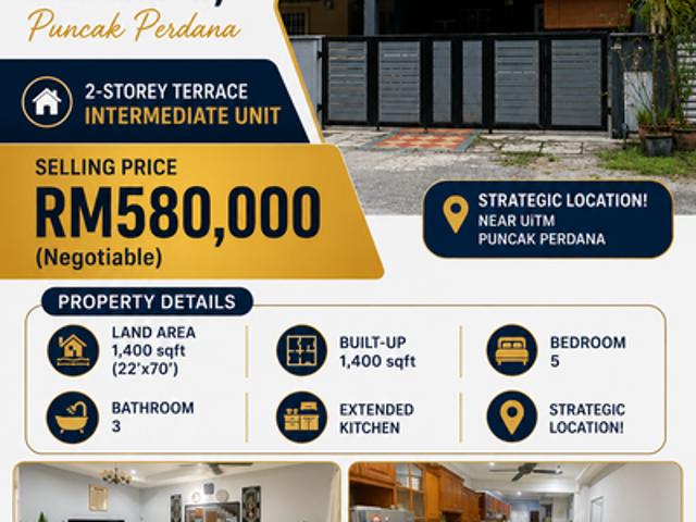 House for sale in Petaling, Alam Impian