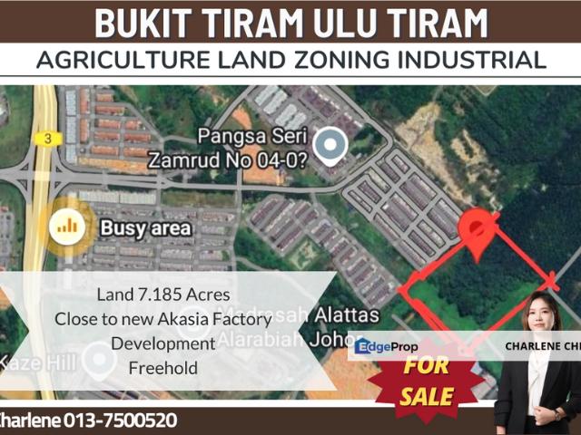 Warehouse for sale in Ulu Tiram, Johor