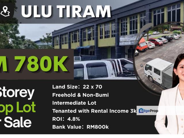 Shop for sale in Johor