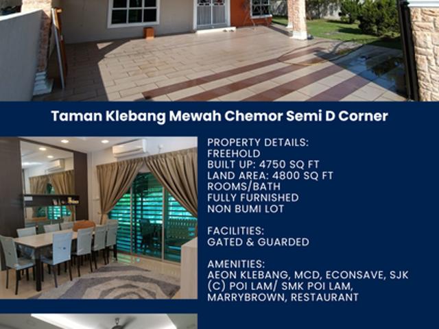 House for sale in Perak, Tanjong Ipoh