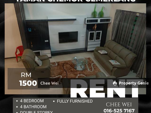 Terraced House for rent in Perak, Tanjong Ipoh