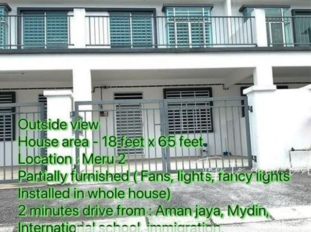 House for rent in Perak, Tanjong Ipoh