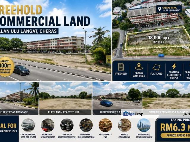 Shop for sale in Kajang, Langat