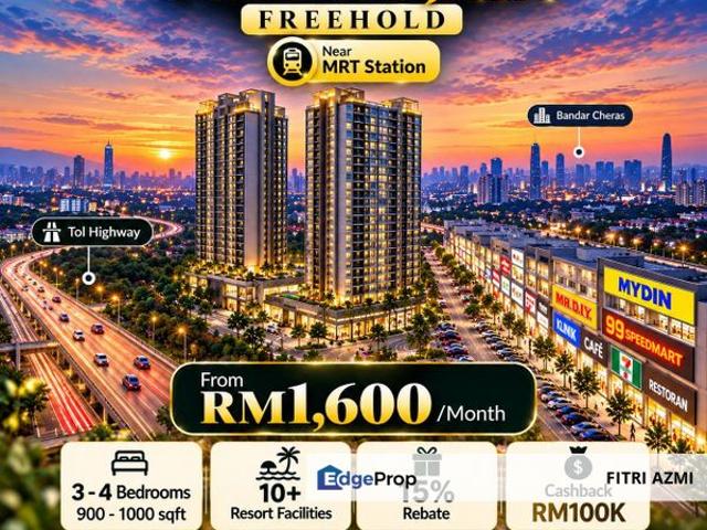 Condominium for sale in Cheras, Majlis Perbandaran Kajang