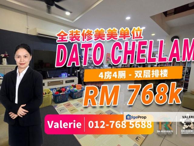 House for sale in Taman Dato Chellam, Ulu Tiram